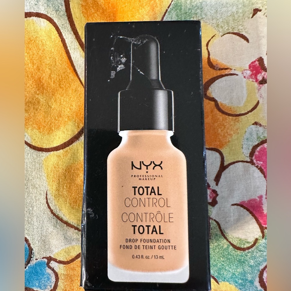 NYX Total Control Drop Foundation Beige NIB